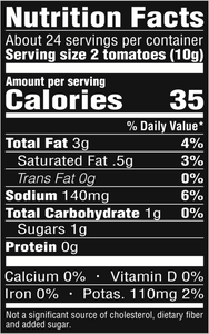 Sun Dried Tomato Halves - 8.4 oz (240g)